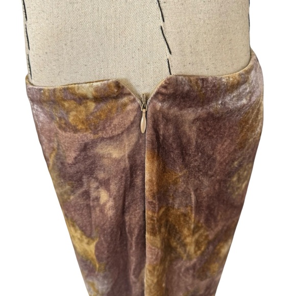 Vintage 90s Kenzo Velvet Cowl Neck Top and Low Rise Pants Matching Set - Picture 10 of 15